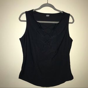 OLD NAVY Tie-Front Rashguard Tank Swim Top. Unworn